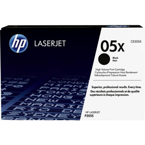 Toner alta capacità 05X HP nero  CE505X